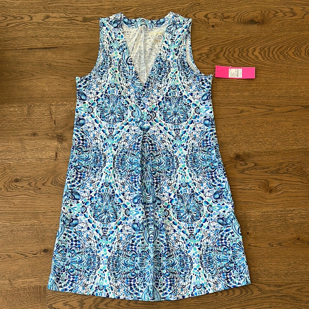 Lilly Pulitzer Amina Dress, call my shell phone NWT
